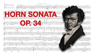 GRANDE SONATE for Horn and Piano, F. Ries, op. 34. III