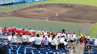 第105回全国高等学校野球選手権記念愛媛大会 聖カタリナ学園高等学校 応援部(チアダンス)\u0026吹奏楽部3