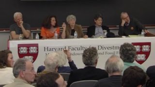 Harvard Faculty for Divestment Heat Week Forum: Audience Discussion and Wrap