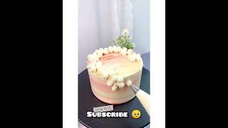 Trending floral cake decorating tutorial for everyone 💕#Shorts#tanjimmahin#cakes#trending#subscribe