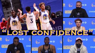 📺 Warriors have “lost a little confidence…offense and defense are connected”, “falling into a hole”