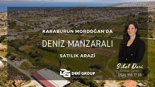 Karaburun Mordoğan'da Deniz Manzaralı Satılık Arazi