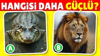 🧠 Hayvanlar Hakkındaki Bilgin Ne Kadar İyi? 🦁🐘✅ 40 Soruluk Hayvan Bulmacası