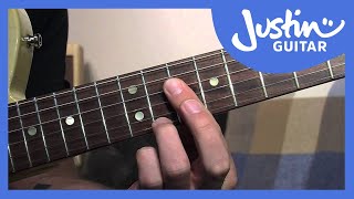 How to Play Dominant 7th Chord Grips - Blues Rhythm Guitar Lessons [BL-205]