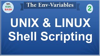 Learn Linux Shell Scripting ( Environment Variables (2) )