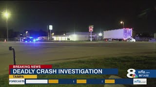 US-301 closed in Tampa after deadly crash: FHP