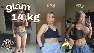 YẾN LÊ GIẢM 14KG NHƯ THẾ NÀO ? | 61KG xuống 47KG | GIẢM CÂN TẠI NHÀ Part 2