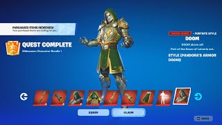 How To Unlock DOOM SKIN in Fortnite (All Doom Quests Rewards)