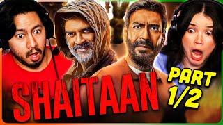SHAITAAN Movie Reaction Part 1/2! | Ajay Devgn | Madhavan | Jyotika | Vikas Bahl