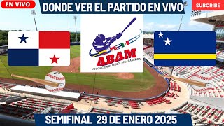 ⚾️Panamá vs Curazao⚾️Dónde Verlo EN VIVO|Semifinal del Béisbol de las Américas 2025