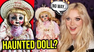 I BOUGHT ANOTHER HAUNTED DOLL FROM A HORROR CONVENTION...(*SHES CREEPY*)
