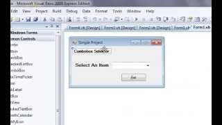 Combobox Selector in visual basic 2008