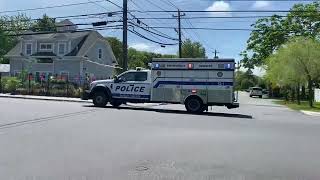Suffolk County PD ES-1 and ES-9 Clearing from a MVA