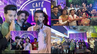 हा भाऊ बोलला - मला दिसत नाही , पण मी Vlog बघतो…🥺| Tea Day - Main Branch Opening | aditya satpute