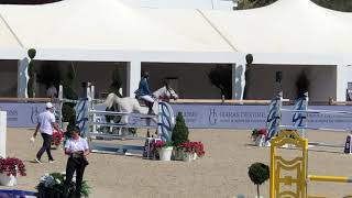 GIULIA du HOUSSOIT (7Y) 130 Hubside Jumping St. Tropez