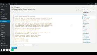 How to access the Wordpress functions php file