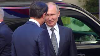 Roma - Incontro Conte-Putin, l’arrivo a Palazzo Chigi (04.07.19)