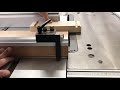 using dado blade with felder kf700s slidingtablesaw