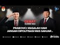 Prabowo Tunjuk Mahfud MD Saat Jawab Pertanyaan Ganjar soal Pelanggaran HAM