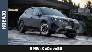 Koeajo: BMW iX xDrive50 - Sähköautoilun ytimeen