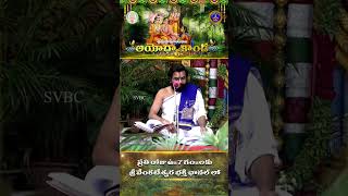 శ్రీమద్రామాయణం అయోధ్యాకాండ || ప్రతిరోజు ఉదయం 7 గంటలకు మీ శ్రీ వేంకటేశ్వర భక్తి ఛానల్ నందు || SVBCTTD