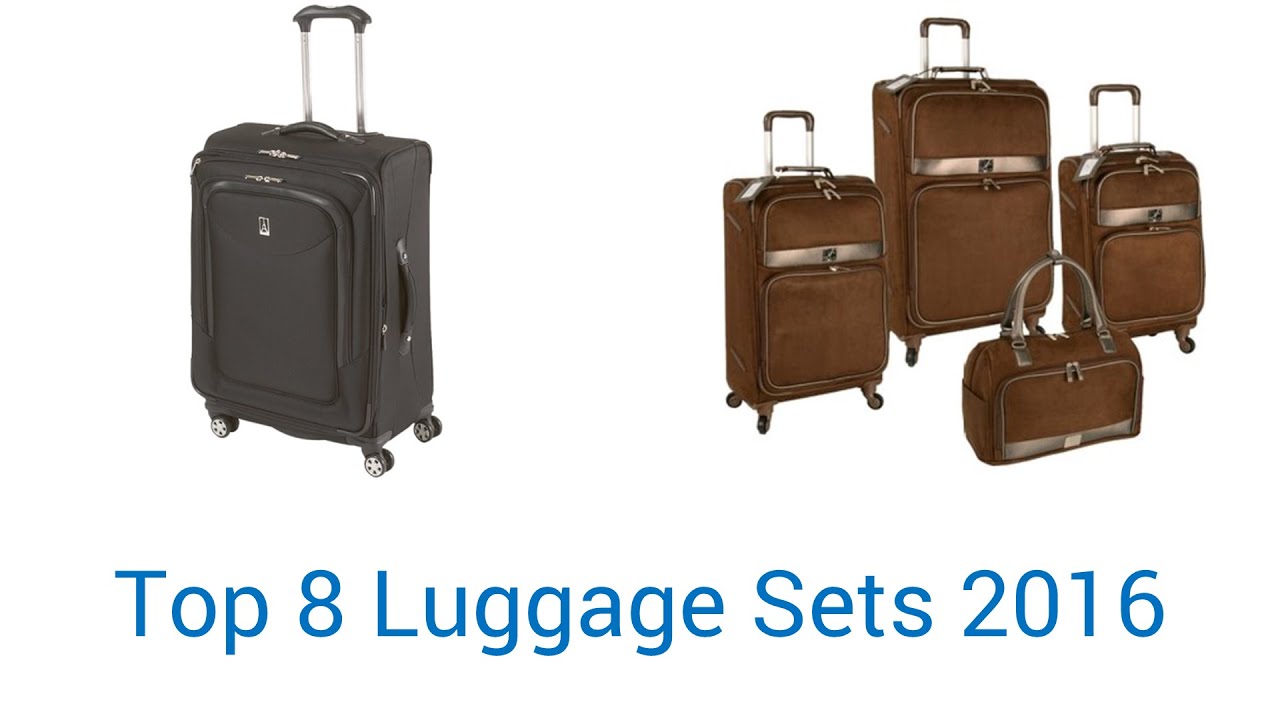 8 Best Luggage Sets 2016 - YouTube