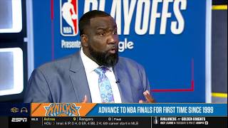 ESPN SC | "4-0. Generational humiliation" - Perk on Knicks sweep Cavs in Eastern Conference Finals