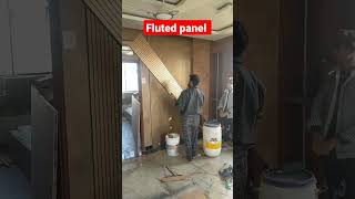 pvc panel installation | fluted panel installation