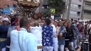 2013.9.15 五反田氷川神社例大祭　朱鷺通り１ 【五反田朱鷺】