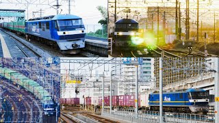 【''東''街道筋の粋な奴】東海道線を力走するEF210桃太郎 貨物列車 2022～2024