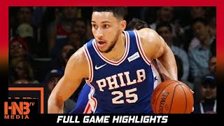 Philadelphia 76ers vs Detroit Pistons Full Game Highlights / Week 2 / 2017 NBA Season