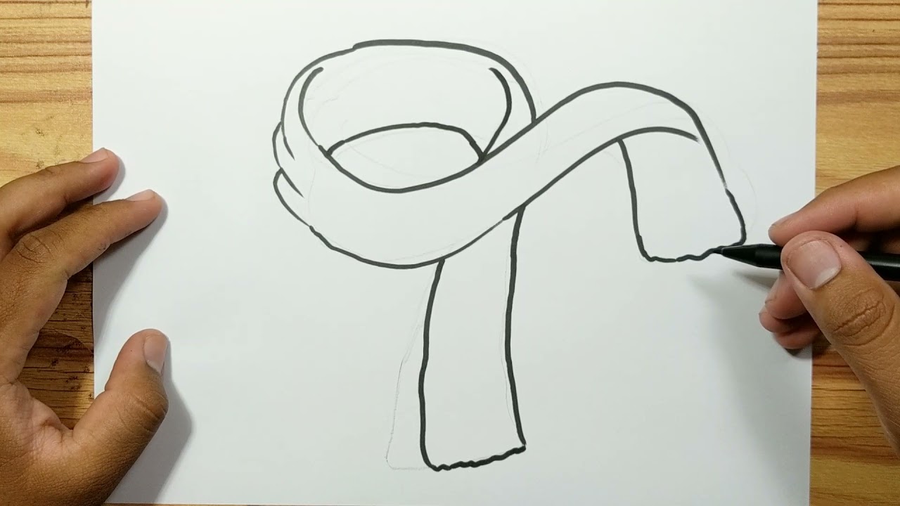 How To Draw A Scarf Drawing Ideas For Inspiration Art By Ro 60 Off