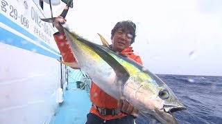 【釣り百景】#297 大型魚、怒涛の乱舞！宮古島の泳がせ釣り