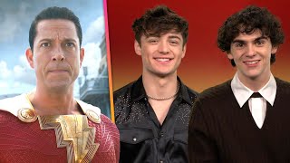 Asher Angel and Jack Dylan Grazer on Shazam's Future (Exclusive)