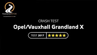 Opel/Vauxhall Grandland X Crash Test Euro NCAP 2017