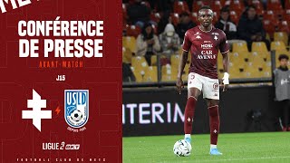 J15 : Metz - Dunkerque, la conférence d'avant-match avec Abou Lô