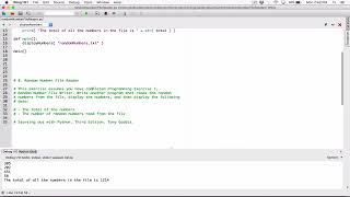 6.8. (Part 2) Random Number File Reader - Python