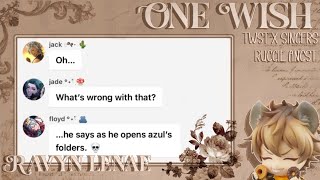 🍩| ruggie lore..💔| one wish-ravyn lenae | twisted wonderland texts | sxzul |🍩