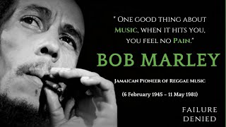 Bob Marley - INSPIRING QUOTES | Voice Over Added