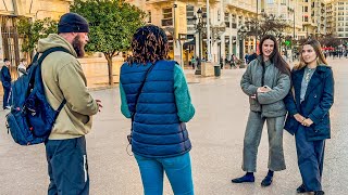 Evangelism and preaching at Plaza del Ayuntamiento | Valencia, Spain