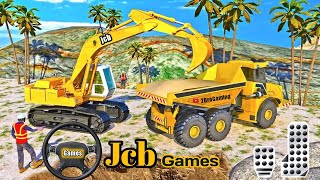 Village JCB Excavator Simulator  Offroad Construction Games 2023 - Android Gameplay