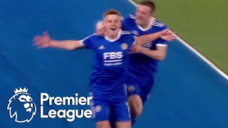 Harvey Barnes equalizes for Leicester City v. Aston Villa | Premier League | NBC Sports