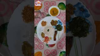 রবিবারের স্পেশাল থালি #food #lunchmenu #villfood #foodie #villfoodcooking #viral #lunch #cooking