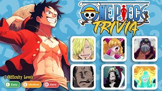 POP QUIZ | ONE PIECE ULTIMATE TRIVIA | EASY, MEDIUM \u0026 HARD | Anime Quiz