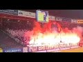 THE INCREDIBLE ANIMATION OF THE ULTRAS BETWEEN HANSA ROSTOCK AND NUREMBERG