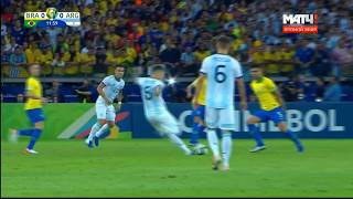 Leandro Paredes shot | Brazil vs Argentina  🇧🇷🇦🇷 Copa America 2019