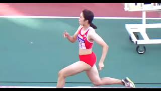 スロー再生有り！【中津川 亜月】【横浜国立大】女子三段跳【女子陸上】