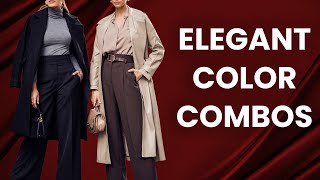 Classy Color Combinations to Elevate Your Style