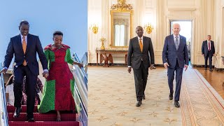 AFRICA IS HAPPY! See What Happened to Ruto &Joe Biden, From Landing to Great Reception At Whitehouse