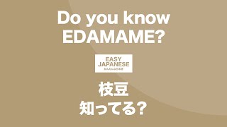 #151 Do you know EDAMAME?｜枝豆知ってる？ / EASY JAPANESE Japanese Podcast for beginners